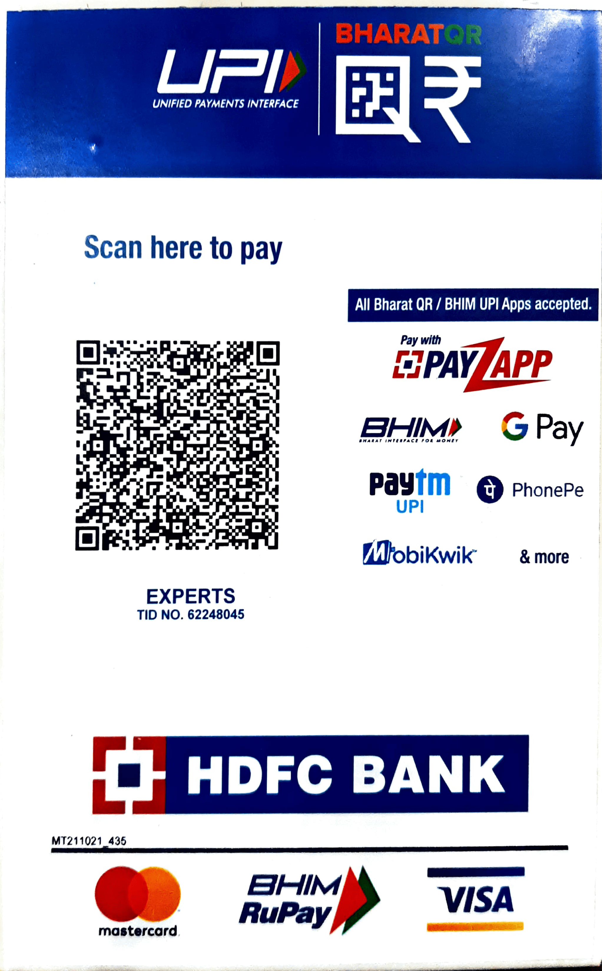Doctorshield UPI Payment QR code